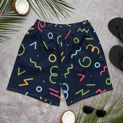 All - Over Print Unisex Athletic Long Shorts - ModaMix