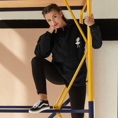 Embroidered Champion Packable Jacket - ModaMix