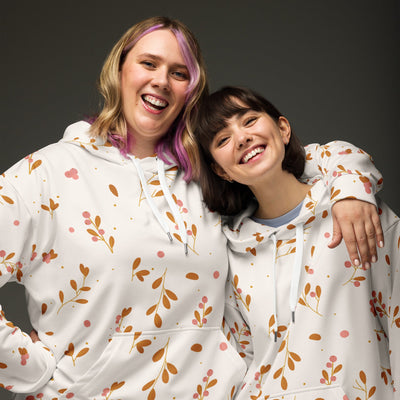 Flowered Hoodie - ModaMix