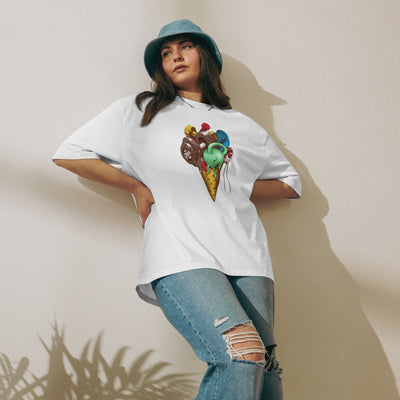 Oversized heavyweight t-shirt - ModaMix