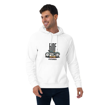Unisex eco raglan hoodie - ModaMix